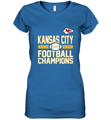 Kansas City Sideline Football _ The City Of Champions LIV Women's V-Neck T-Shirt Women's V-Neck T-Shirt - FordPhuMy