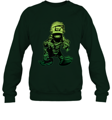 Disney Donald Duck Mummy Halloween Costume Crewneck Sweatshirt Crewneck Sweatshirt - FordPhuMy