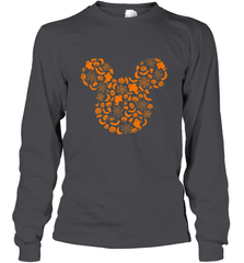 Disney Mickey Mouse Halloween Silhouette Long Sleeve T-Shirt Long Sleeve T-Shirt - FordPhuMy