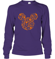 Disney Mickey Mouse Halloween Silhouette Long Sleeve T-Shirt Long Sleeve T-Shirt - FordPhuMy