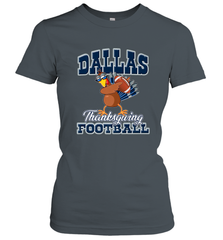 Dallas Thanksgiving Day Funny Turkey Playing Texas Football Premium T Shirt Women's T-Shirt Women's T-Shirt - FordPhuMy