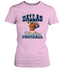Dallas Thanksgiving Day Funny Turkey Playing Texas Football Premium T Shirt Women's T-Shirt Women's T-Shirt - FordPhuMy