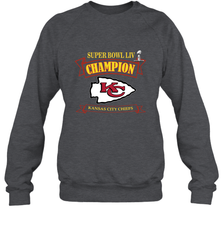 Kansas City Chiefs NFL Pro Line by Fanatics Super Bowl LIV Champions Crewneck Sweatshirt Crewneck Sweatshirt - FordPhuMy