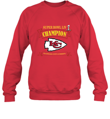 Kansas City Chiefs NFL Pro Line by Fanatics Super Bowl LIV Champions Crewneck Sweatshirt Crewneck Sweatshirt - FordPhuMy