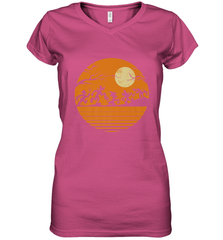 Disney Mickey Mouse and Friends Halloween Women's V-Neck T-Shirt Women's V-Neck T-Shirt - FordPhuMy