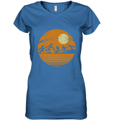 Disney Mickey Mouse and Friends Halloween Women's V-Neck T-Shirt Women's V-Neck T-Shirt - FordPhuMy