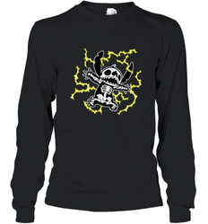 Disney Stitch Skeleton Halloween Long Sleeve T-Shirt