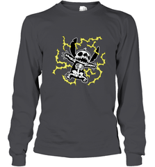 Disney Stitch Skeleton Halloween Long Sleeve T-Shirt Long Sleeve T-Shirt - FordPhuMy