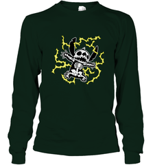 Disney Stitch Skeleton Halloween Long Sleeve T-Shirt Long Sleeve T-Shirt - FordPhuMy