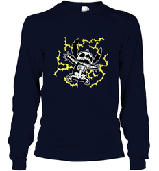 Disney Stitch Skeleton Halloween Long Sleeve T-Shirt