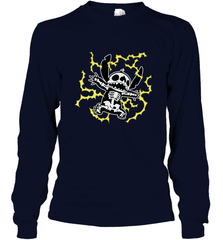 Disney Stitch Skeleton Halloween Long Sleeve T-Shirt Long Sleeve T-Shirt - FordPhuMy