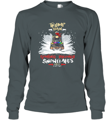 Trump Train 2020 Plow snowflakes Christmas Long Sleeve T-Shirt Long Sleeve T-Shirt - FordPhuMy