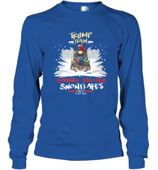 Trump Train 2020 Plow snowflakes Christmas Long Sleeve T-Shirt Long Sleeve T-Shirt - FordPhuMy