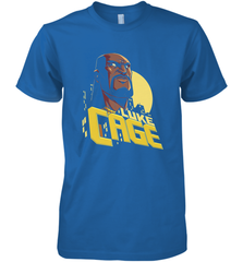 Marvel The Defenders Luke Cage Profile Men's Premium T-Shirt Men's Premium T-Shirt - FordPhuMy