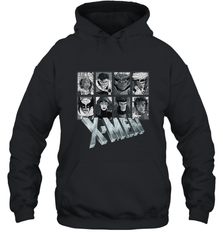 Marvel X Men Animated Series Halftone Retro 90s Hooded Sweatshirt Hooded Sweatshirt - FordPhuMy