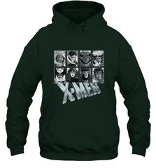 Marvel X Men Animated Series Halftone Retro 90s Hooded Sweatshirt Hooded Sweatshirt - FordPhuMy