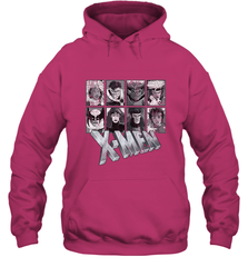 Marvel X Men Animated Series Halftone Retro 90s Hooded Sweatshirt Hooded Sweatshirt - FordPhuMy