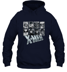 Marvel X Men Animated Series Halftone Retro 90s Hooded Sweatshirt Hooded Sweatshirt - FordPhuMy
