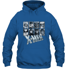Marvel X Men Animated Series Halftone Retro 90s Hooded Sweatshirt Hooded Sweatshirt - FordPhuMy