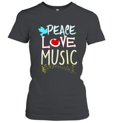 Peace Love Music Hippie Hipster Festival Women's T-Shirt