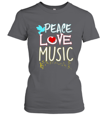 Peace Love Music Hippie Hipster Festival Women's T-Shirt Women's T-Shirt - FordPhuMy