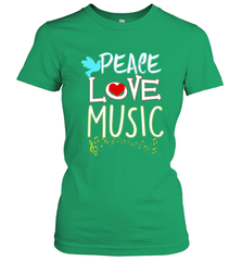 Peace Love Music Hippie Hipster Festival Women's T-Shirt Women's T-Shirt - FordPhuMy