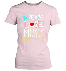 Peace Love Music Hippie Hipster Festival Women's T-Shirt Women's T-Shirt - FordPhuMy