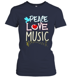Peace Love Music Hippie Hipster Festival Women's T-Shirt