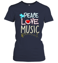Peace Love Music Hippie Hipster Festival Women's T-Shirt Women's T-Shirt - FordPhuMy