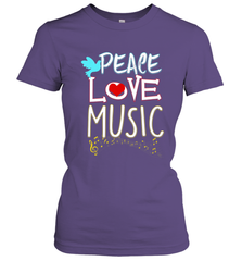 Peace Love Music Hippie Hipster Festival Women's T-Shirt Women's T-Shirt - FordPhuMy