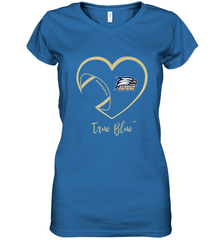 Georgia Southern Eagles Football Inside Heart  Team Women's V-Neck T-Shirt Women's V-Neck T-Shirt - FordPhuMy