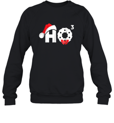 Santa HO HO3 Cubed Funny Christmas Crewneck Sweatshirt Crewneck Sweatshirt - FordPhuMy