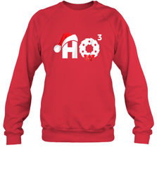 Santa HO HO3 Cubed Funny Christmas Crewneck Sweatshirt Crewneck Sweatshirt - FordPhuMy