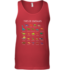 Types Of Dinosaurs Men's Tank Top Men's Tank Top - FordPhuMy