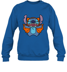 Disney Stitch Bat Halloween Costume Crewneck Sweatshirt Crewneck Sweatshirt - FordPhuMy