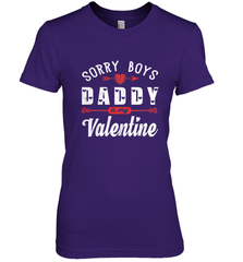 Funny Valentine's Day Present For Your Little Girl, Daughter Women's Premium T-Shirt Women's Premium T-Shirt - FordPhuMy