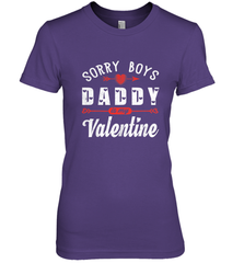 Funny Valentine's Day Present For Your Little Girl, Daughter Women's Premium T-Shirt Women's Premium T-Shirt - FordPhuMy