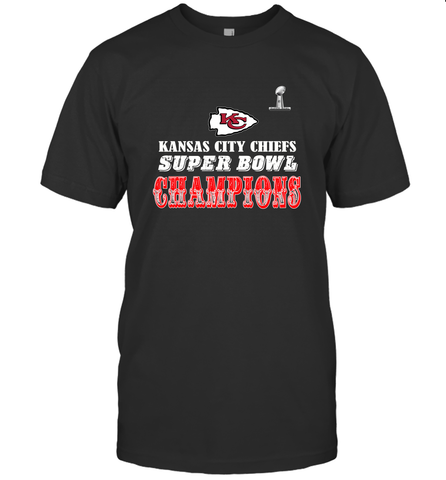 NFL Kansas City Chiefs super bowl champions 2020 Men's T-Shirt Men's T-Shirt / Black / S Men's T-Shirt - FordPhuMy