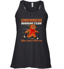 Christmas Gingerbread Man Cookie Gingerbread Running Team Women's Racerback Tank Women's Racerback Tank - FordPhuMy