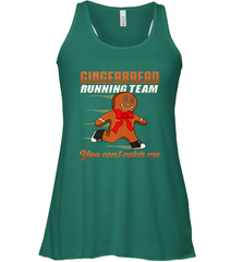 Christmas Gingerbread Man Cookie Gingerbread Running Team Women's Racerback Tank Women's Racerback Tank - FordPhuMy