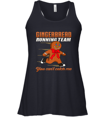 Christmas Gingerbread Man Cookie Gingerbread Running Team Women's Racerback Tank Women's Racerback Tank - FordPhuMy