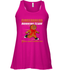 Christmas Gingerbread Man Cookie Gingerbread Running Team Women's Racerback Tank Women's Racerback Tank - FordPhuMy