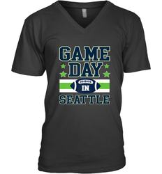 NFL Seattle Wa. Game Day Football Home Team Men's V-Neck