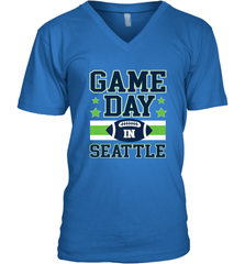 NFL Seattle Wa. Game Day Football Home Team Men's V-Neck Men's V-Neck - FordPhuMy