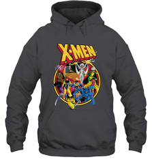 Marvel X Men Animated Series Retro 90s Hooded Sweatshirt Hooded Sweatshirt - FordPhuMy