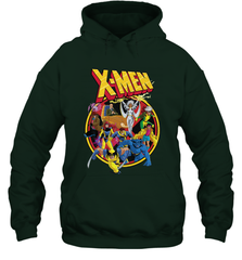 Marvel X Men Animated Series Retro 90s Hooded Sweatshirt Hooded Sweatshirt - FordPhuMy