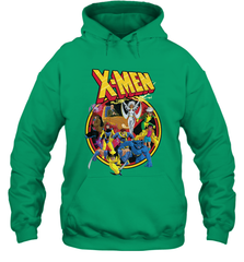 Marvel X Men Animated Series Retro 90s Hooded Sweatshirt Hooded Sweatshirt - FordPhuMy