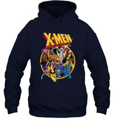 Marvel X Men Animated Series Retro 90s Hooded Sweatshirt