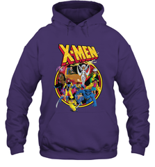 Marvel X Men Animated Series Retro 90s Hooded Sweatshirt Hooded Sweatshirt - FordPhuMy