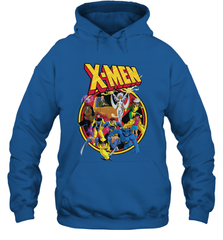 Marvel X Men Animated Series Retro 90s Hooded Sweatshirt Hooded Sweatshirt - FordPhuMy